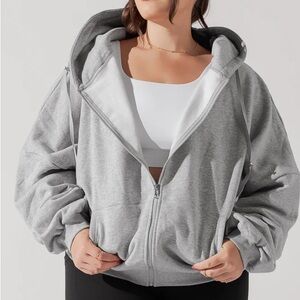 POPFLEX Gray Women's Hoodie